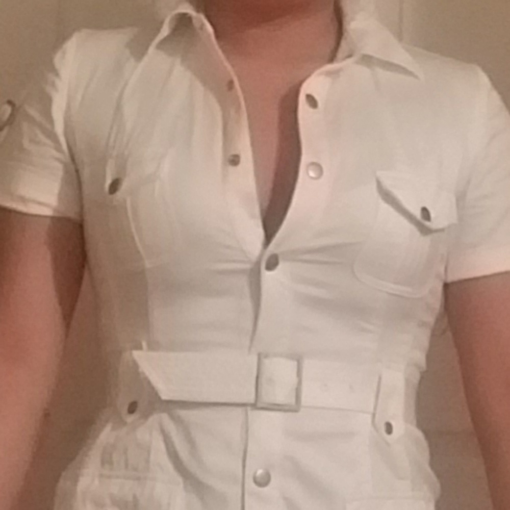 Button down dress